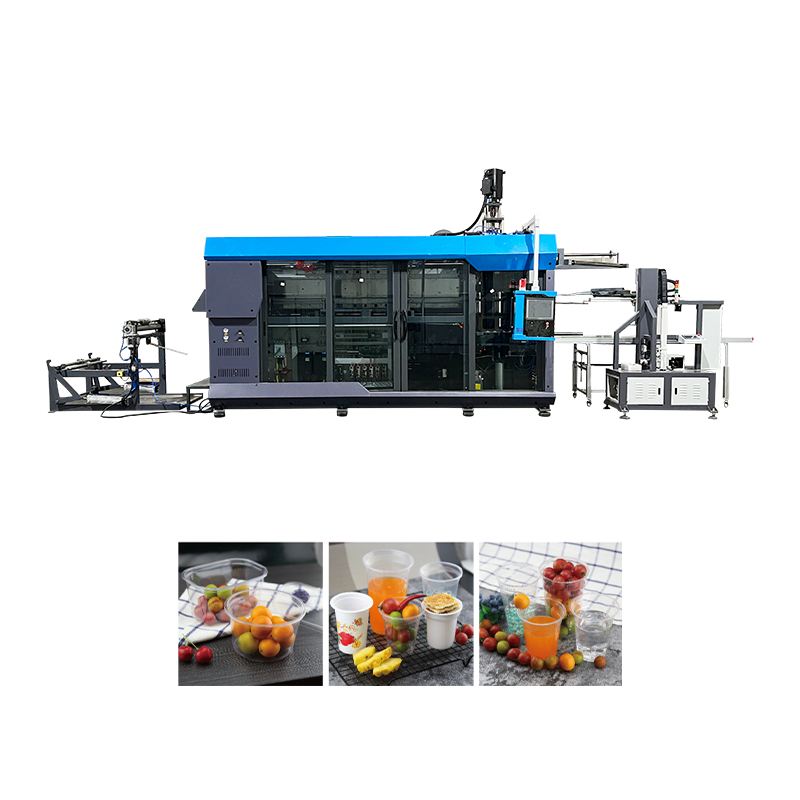 Mesin pemacu motor penuh/penutup/mesin thermoforming mangkuk penuh