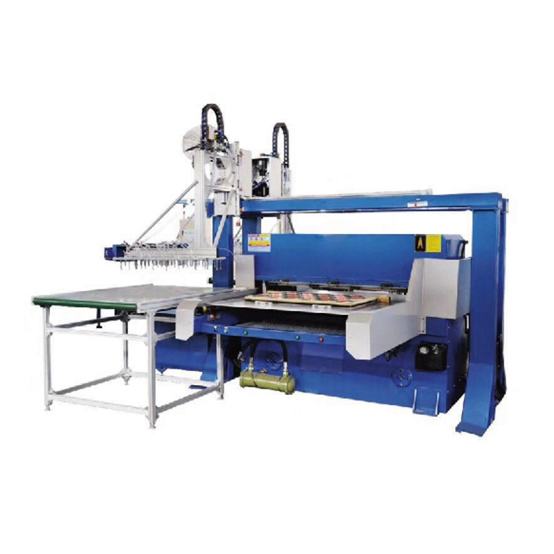 Mesin pemotongan hidraulik termoforming automatik