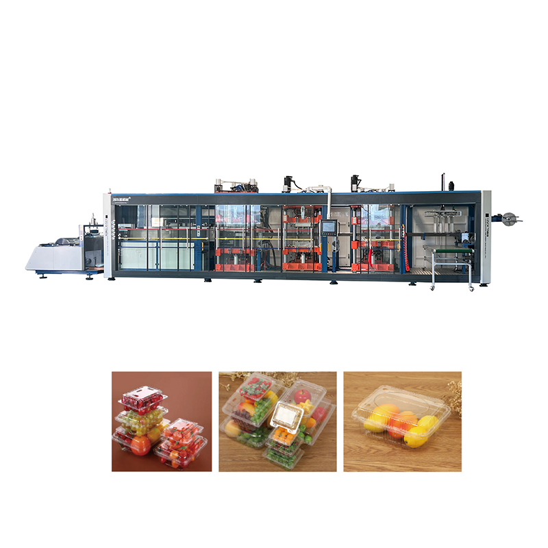 HYX 7185-4 mesin thermoforming Hyx 7185-4 penuh-automatik